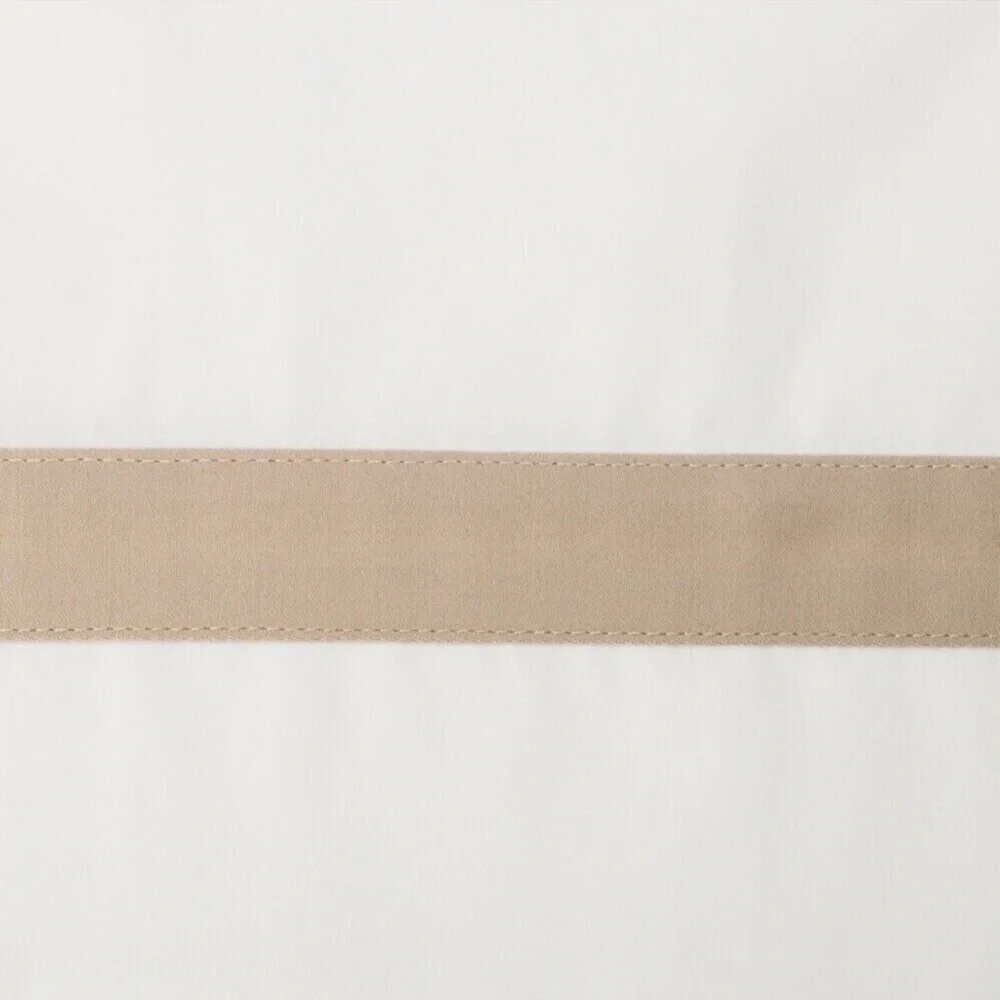 NIB $95 Matouk [ 1 Standard Pillowcase ] Lowell‎ 600 TC in Khaki White